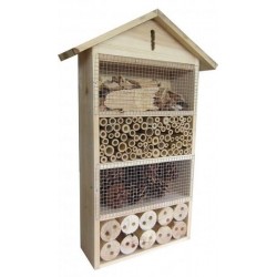 Hôtel à insecte en pin FSC