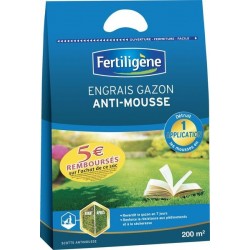 Engrais gazon anti-mousse...