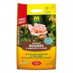 Engrais granulés rosiers et...