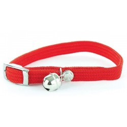 Collier en nylon rouge 30 cm