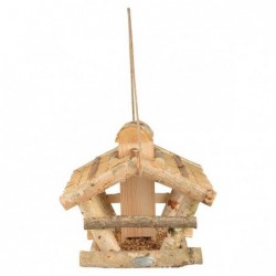 Mangeoire silo en bouleau