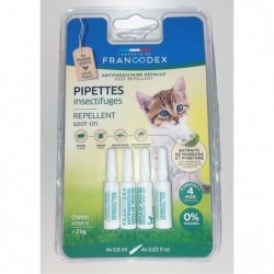 lot de 4 pipettes de 0,6 ml...