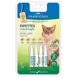 Pipettes insectifuges lot de 4
