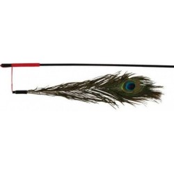 Canne à pêche avec plume