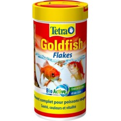 Tetra goldfish en flocons...