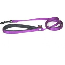 Laisse confort mauve