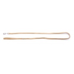 Laisse en nylon beige 1,20 m