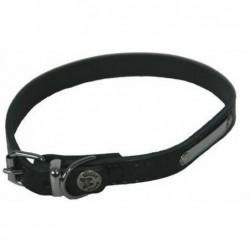 Collier riveté noir...