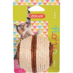 Jouet balle en sisal