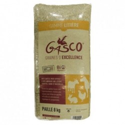 Litière Paille 0,8 à 8 kg