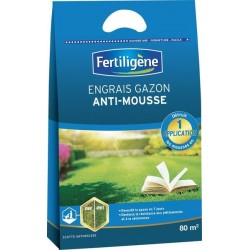 Engrais gazon anti-mousse...