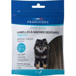 Lamelles à mâcher dentaires...