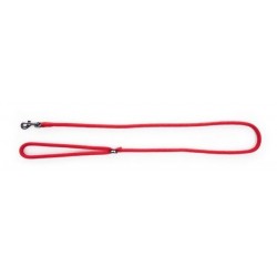 Laisse ronde en nylon rouge...